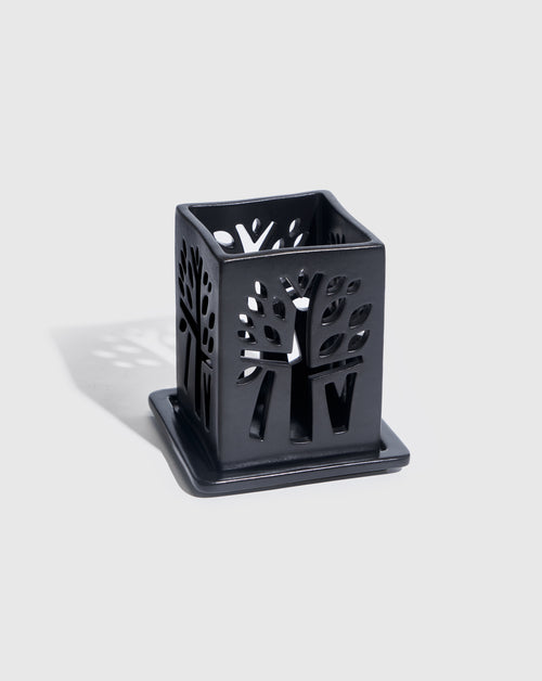 Black Candle Holder - Medium