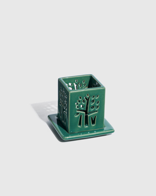 Classic Green Candle Holder - Small