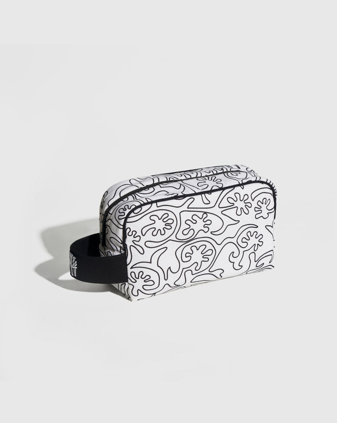 Seaweed-Inspired Cosmetic Cotton Pouch - For Him