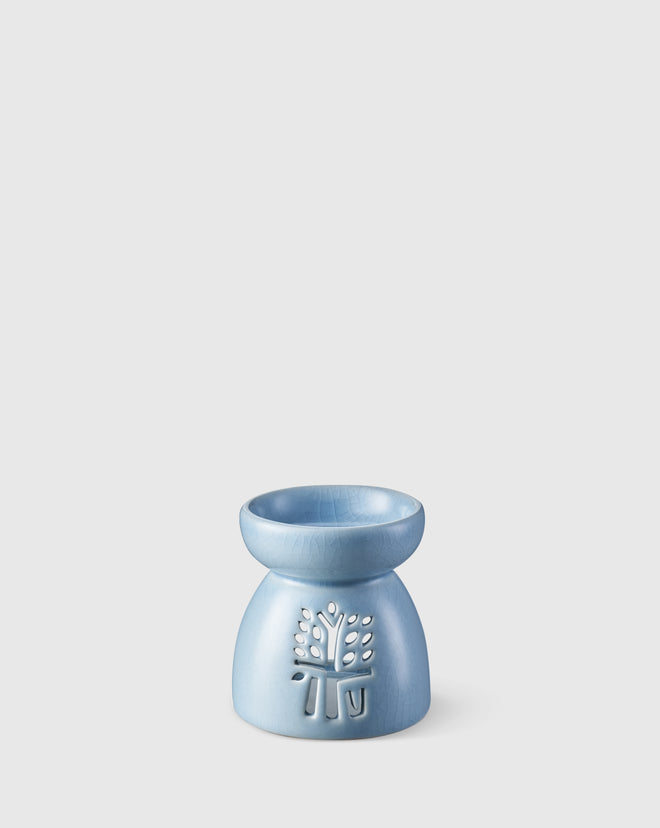 Blue Ceramic Oil Burner - Mini