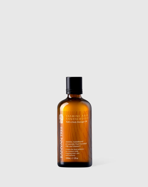 Jasmine and Sandalwood Bath & Body Massage Oil | Banyan Romance - Banyan Tree Gallery