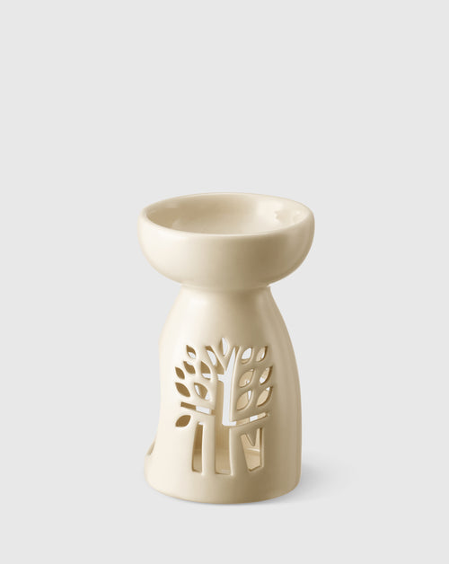 Ivory Ceramic Oil Burner - Medium