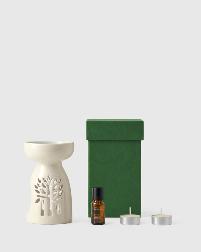 Spa Essentials Kit (Medium White Oil Burner)