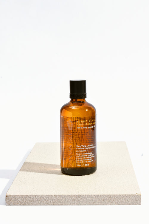 Ylang Ylang and Geranium Bath & Body Massage Oil | Love - Banyan Tree Gallery