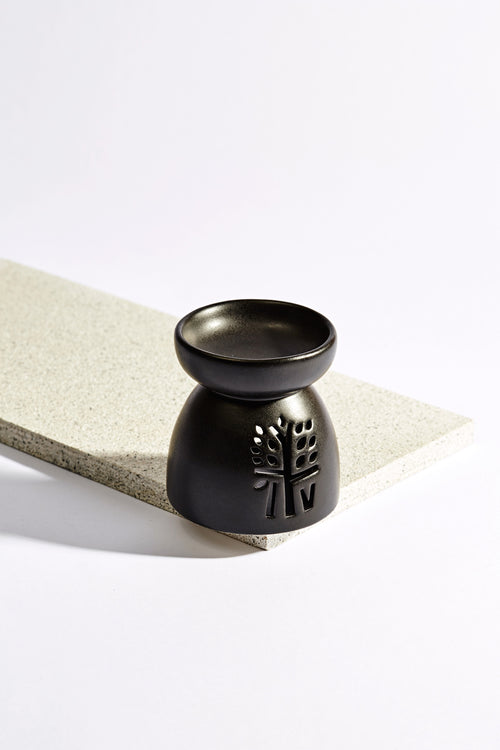 Black Oil Burner - Mini - Banyan Tree Gallery