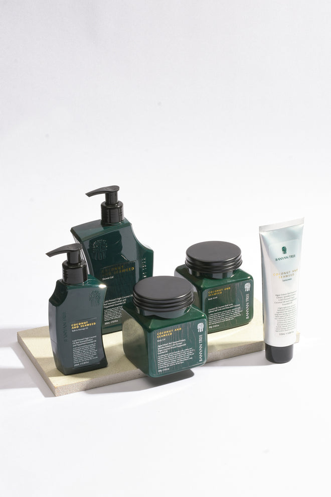 Coconut and Seaweed Sun Care Range - Banyan Tree Gallery